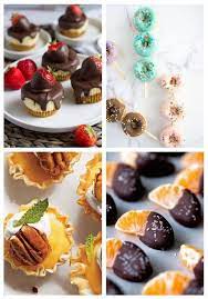 36 Sweet Finger Food Ideas For Your Wedding Mini Desserts Desserts Wedding Finger Foods
