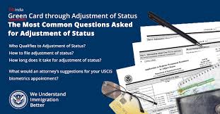 Green card adjustment of status. Green Card Through Adjustment Of Status