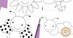 This expansive assortment includes themes to compliment any preschool lesson plan. Free Coloring Pages Spring Buggies Kids Activities Blog