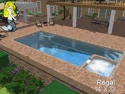 Adding a pool to your yard is a great way to add value to your home. Regal Pools With Spa Fiberglass Swimming Pools Tallman Pools
