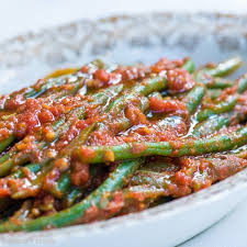 Fagiolini In Umido Green Beans In Tomato Sauce Italian Green Bean Recipes Green Beans Green Bean Recipes