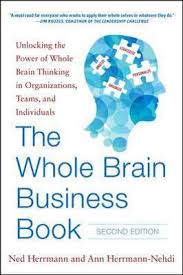 There's somethin' special waitin' fer ye back in the chamber of heart, champion. The Whole Brain Business Book Second Edition Unlocking The Power Of Whole Brain Thinking In Organizations Teams And Individuals Ned Herrmann 9780071843829