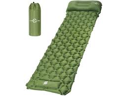 Finduwill hammock float portable lounge inflatable water hammock. Inflatable Sleeping Pad For Camping Ultralight Waterproof Sleeping Mat W Pillow And Carrying Bag Green From Mpm Accuweather Shop