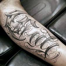 Most tattoos that people dedicate to faith tend to have the actual word faith in it. 90 Script Tattoos For Men Cursive Ink Design Ideas Tattoo Script Calligraphy Tattoo Tattoos For Guys