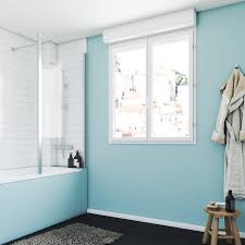 À votre écoute devis rideau métallique demonter un volet roulant compiègne confiez vos travaux à. Fenetre Pvc Avec Volet Roulant H 135 X L 140 Cm Blanc 2 Vantaux Tirant Droit Leroy Merlin