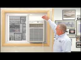 Replace the plastic side covers of your air conditioner with thermwell products co. Air Conditioner Sliding Window Installation Youtube