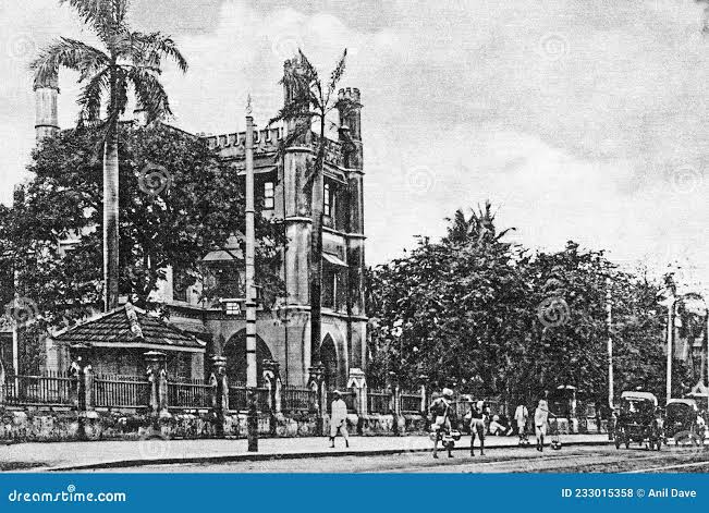 Vintage Black and White Photo of -Sir J.J Editorial Stock Photo - Image of place, jamshedjee: 233015358