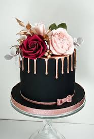 Последние твиты от cake (@cake). 30 Stylish Black Wedding Cakes Wedding Forward Cute Birthday Cakes Beautiful Birthday Cakes Cake Designs
