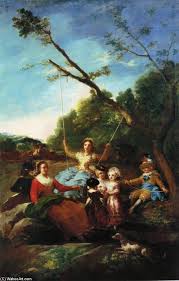 Goya foods ceo reacts to backlash over praising trump. Die Schaukel 1779 Von Francisco De Goya 1746 1828 Spain Gemalde Reproduktionen Francisco De Goya Wahooart Com