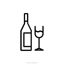 This makes your coloring pages appear blotchy and mottled. Wine Coloring Page Ultra Coloring Pages