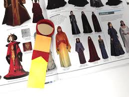 Celebrate Padme Amidala S Loyal Handmaidens With This Diy Bookmark Naboo S Handmaidens Are Well Practiced In Subterfuge A Padme Amidala Padme Star Wars Crafts