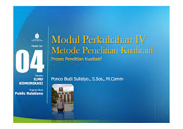 Metode Penelitian Kualitatif