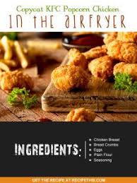 Copycat Kfc Popcorn Chicken In The Airfryer Recipe This Recipe Popcorn Chicken Kfc Recipe Recipes