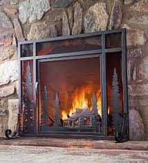 Get the best deals on vintage wood stove when you shop the largest online selection at ebay. Mountain Cabin Fire Screen With Door Plowhearth