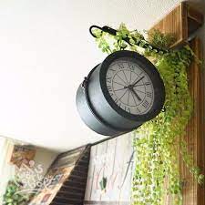 100均素材で 壁掛け両面時計 を作ろう 両面時計 壁掛け インテリア 収納