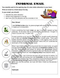Formal letter writing format requires some specific rules and conventions. Email Writing Igcse Esl Worksheet By Shaneesthomas