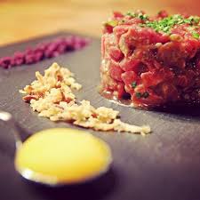 Steak Tartare Version Tapas Gastronomie
