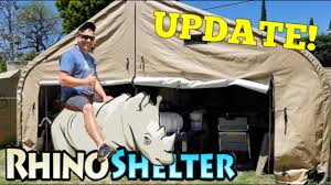 A carport is a fantastic addition to any home. Portable Garage Shelter Set Up Two Car Canopy Carport Heavy Duty Rhino Shelter Review Update Youtube