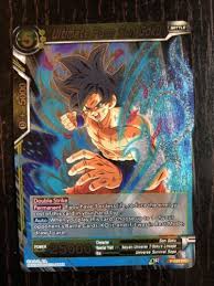 Piccolo and android 17 head to help out the others with their battle against hearts with piccolo telling android 17 that gohan and the others will. Mavin Ultimate Form Son Goku P 059 Holo Dragonball Super Card Game