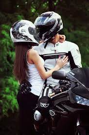 Lace, fur, leather, etc.) into a couple's engagement shoot outfits. Date Dateideas Blogger Love Gifts Flowers Fur Pin Biker Photoshoot Biker Love Bike Photoshoot