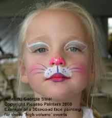 Get ready to paint the cutest and fastest bunny ever! Rabbit Face Makeup Tips Saubhaya Makeup