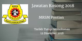 Sekiranya berminat dengan tawaran sebagai guru mrsm ini, anda boleh mengisi borang permohonan online di. Jawatan Kosong Mrsm Pontian 12 Disember 2018 Incoming Call Screenshot Incoming Call Johor