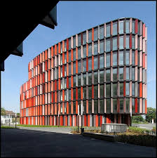 Cologne Oval Offices Facade Architecture Colour Architecture Building Facade