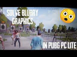 Solve Blur Blurry Graphics In Pubg Pc Lite In Hindi Youtube