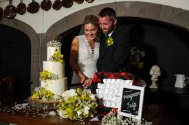 Glamis castle has been the home of the lyon family since the 14th century, though the present building dates largely from the 17th century. Outdoor Summer Wedding Ceremony Glamis Castle Wedding Photography