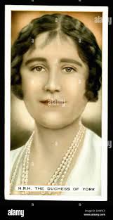 Elizabeth bowes lyon portrait hi-res stock photography and images