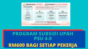 We did not find results for: Psu 4 0 Permohonan Program Subsidi Upah 2021 Semakan Status Rakyat News