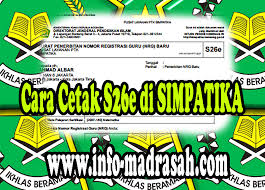 Maybe you would like to learn more about one of these? Cara Cetak S26e Di Simpatika Info Madrasah
