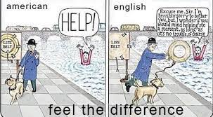 Perbedaan American English Vs British English Funny Meme Lucu Lucu
