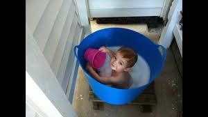 Provide a solid and sturdy material for your child bath time. Tubtrugs How To Give Your Baby A Bath In A Shower Stall Youtube