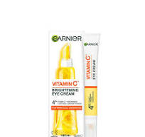 Garnier Crema Contorno Occhi Illuminante con 4% di Vitamina C, Niacinamide,  Caffeina e Polvere di Banana 15 ml