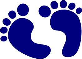 Vector Clip Art Online Royalty Free Public Domain Baby Footprints Baby Clip Art Clip Art