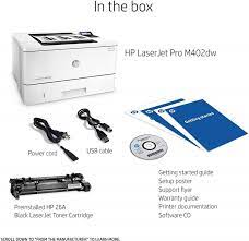 Hp laserjet pro m12a جُمعت برامج تعريف ويندوز من المواقع الرسمية للمُصنّعين ومصادر أخرى موثوق بها. Hp Laserjet Pro M402dn Laser Printer With Built In Ethernet Double Sided Printing