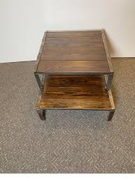 I had a similar coffee table back in the day with matching hexagon end tables. Repurposed Coffee Table 8 For Sale On 1stdibs