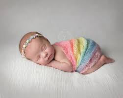 Rainbow Baby Newborn Photography Rainbow Baby Wrap Baby Girl Photo Shoot Bo Rainbow Baby Photography Newborn Baby Girl Photography Baby Girl Photos