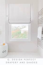 Q Design Perfect Shades Video Roman Shades Living Room Roman Shades Window Treatments