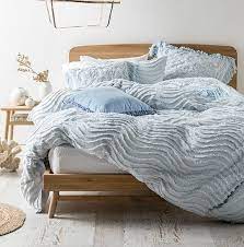 #littlesquiffy buy now and pay later with afterpay, klarna, and laybuy, Drift Soft Blue By Linen House Cottonbox