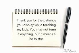 #25 thank you for being the biggest support of us as parents! Thank You Messages For Teacher From Parents Message For Teacher Teaching Skills Teaching Jobs