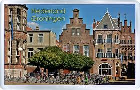 Acrylic Fridge Magnet 3a Netherlands Groningen Broerstraat Groningen Holland Windmills Netherlands