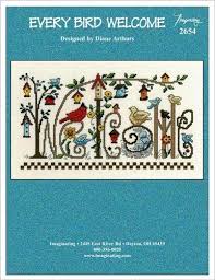 Download your free cross stitch pattern for free and enjoy countless hours of stitching. Every Bird Welcome Cross Stitch Kit 14ct Natural Aida Buy Online In Andorra At Andorra Desertcart Com Productid 40055842