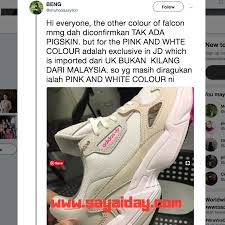 Pelaksanaan pemakaian kasut hitam untuk murid sekolah rendah dan menengah di seluruh negara hanya akan berkuat kuasa sepenuhnya mulai 2021. Terbeli Kasut Adidas Falcon Tapi Ada Kulit Babi Pig Skin Viral