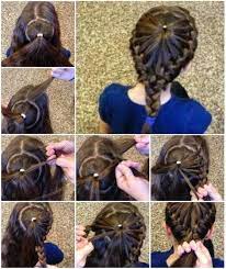 How To Tutorial For A Starburst Braid Hair Diy Hair Ideas Diy Hair Hairstyles Crown Brai Starburst Braid Braided Hairstyles For Wedding Braided Hairstyles Easy