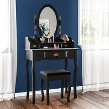 Luxurious looks inspired by the minimalism of japanese design. Mirrored Black Dressing Tables For Sale Ebay