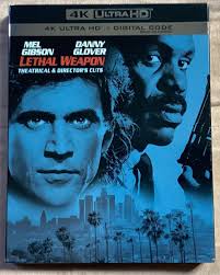 Lethal Weapon Ultra 4k Blu-ray Warner June 24, 2025 w Slipcover