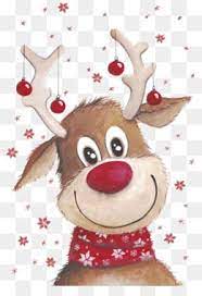 Free Download Rudolph Santa Claus S Reindeer Santa Claus S Reindeer Clip Art Christmas Deer Png Christmas Paintings Christmas Art Christmas Pictures