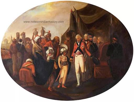 Reception of the Mysore Hostage Princes - Various Depictions